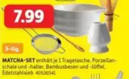SCONTO MATCHA-SET Angebot