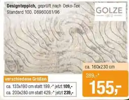 Opti Wohnwelt Designteppich GOLZE Angebot