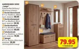 SCONTO GARDEROBEN-SERIE „Lampa“ Angebot