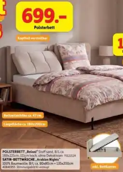SCONTO Polsterbett Angebot