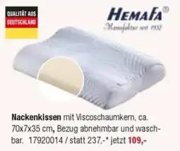 Opti Wohnwelt Hemafa Nackenkissen Angebot