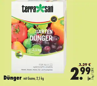 Mäc Geiz Terra San Dunger 2.5kg Angebot