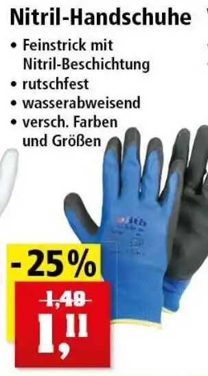 Thomas Philipps Nitril Handschuhe Angebot