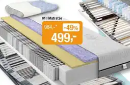 Opti Wohnwelt Mondo Matratze Angebot