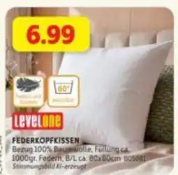 SCONTO LEVELONE FEDERKOPFKISSEN Angebot