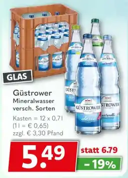 Getränkeland Güstrower Mineralwasser Angebot