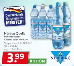Getränkeland Nürburg Quelle Mineralwasser Classic Angebot