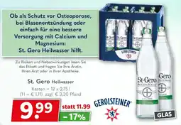 Getränkeland St. Gero Heilwasser Angebot