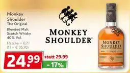 Getränkeland Monkey Shoulder The Original Blended Malt Scotch Whisky Angebot