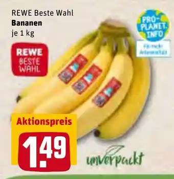 REWE Bananen 1kg Angebot