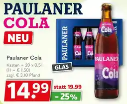 Getränkeland Paulaner Cola Angebot