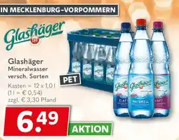 Getränkeland Glashäger Mineralwasser Angebot