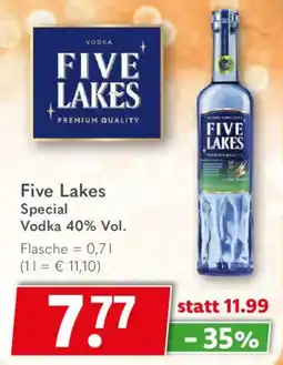 Getränkeland Five Lakes Special Vodka Angebot