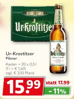 Getränkeland Ur-Krostitzer Pilsner Angebot