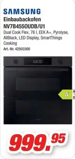 Möbel AS SAMSUNG Einbaubackofen Angebot