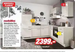 Möbel AS nobilia Winkelküche Riva Angebot