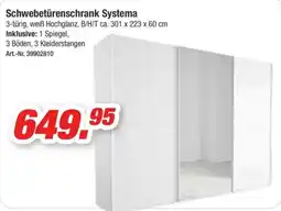 Möbel AS Schwebetürenschrank Systema Angebot