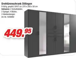 Möbel AS Drehtürenschrank Dillingen Angebot