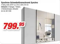 Möbel AS Synchron-Schwebetürenschrank Synchro Angebot