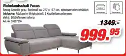 Möbel AS Wohnlandschaft Focus Angebot