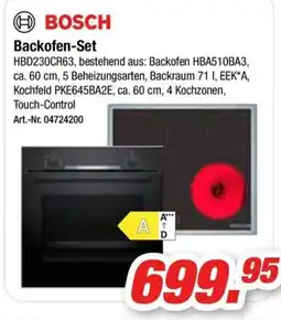 Möbel AS BOSCH Backofen-Set Angebot