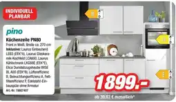 Möbel AS pino Küchenzeile PN80 Angebot