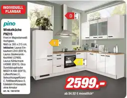 Möbel AS pino Winkelküche PN215 Angebot