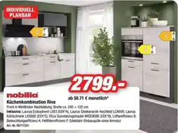Möbel AS nobilia Küchenkombination Riva Angebot