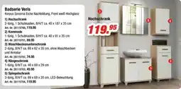Möbel AS Badserie Veris Hochschrank Angebot