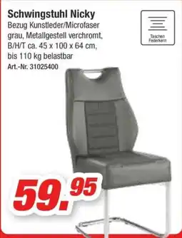 Möbel AS Schwingstuhl Nicky Angebot