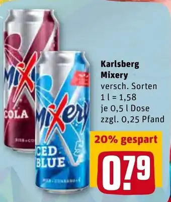 REWE Karlsberg Mixery 500ml Angebot