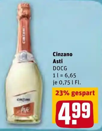 REWE Cinsano Asti 750ml Angebot