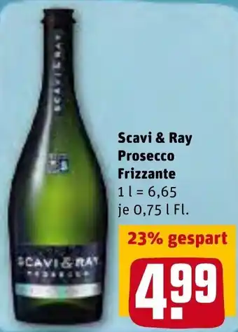 REWE Scavi & Ray Prosecco Frizzante 750ml Angebot