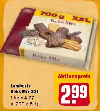 REWE Lambertz Keks Mix XXL 700g Angebot