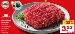 Netto Marken-Discount GUT PONHOLZ Hackfleisch gemischt Angebot