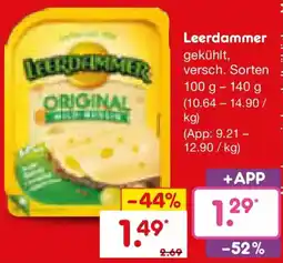 Netto Marken-Discount Leerdammer Angebot