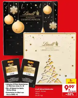 Netto Marken-Discount Lindt Adventskalender Angebot