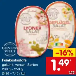 Netto Marken-Discount GENUS WELT Feinkostsalate Angebot
