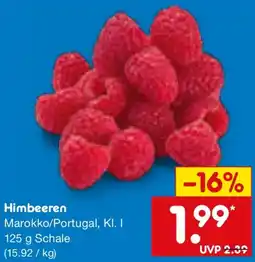 Netto Marken-Discount Himbeeren Angebot