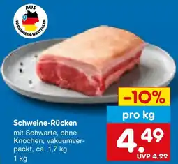 Netto Marken-Discount Schweine-Rücken Angebot