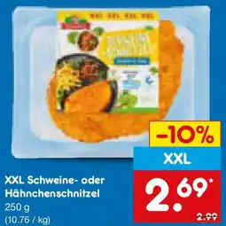 Netto Marken-Discount XXL Schweine oder Hähnchenschnitzel Angebot
