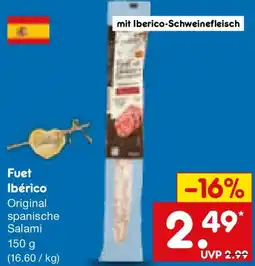 Netto Marken-Discount Fuet Ibérico Angebot