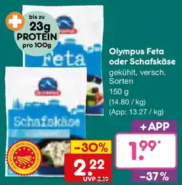 Netto Marken-Discount Olympus Feta oder Schafskäse Angebot