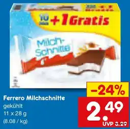 Netto Marken-Discount Ferrero Milchschnitte Angebot