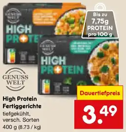 Netto Marken-Discount GENUSS WELT High Protein Fertiggerichte Angebot