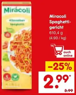 Netto Marken-Discount Miracoli Spaghettigericht Angebot