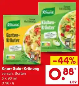 Netto Marken-Discount Knorr Salat Krönung Angebot