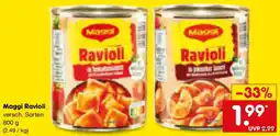 Netto Marken-Discount Maggi Ravioli Angebot