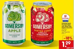 Netto Marken-Discount Somersby Sparkling Cider Apple oder Winter Cider Apple & Cinnamon Angebot