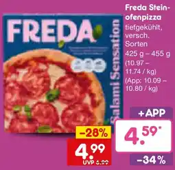 Netto Marken-Discount Freda Steinofenpizza Angebot